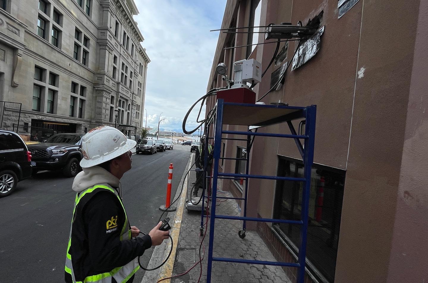 Concrete repair and restoration work Vancouver by Miyagi Construction