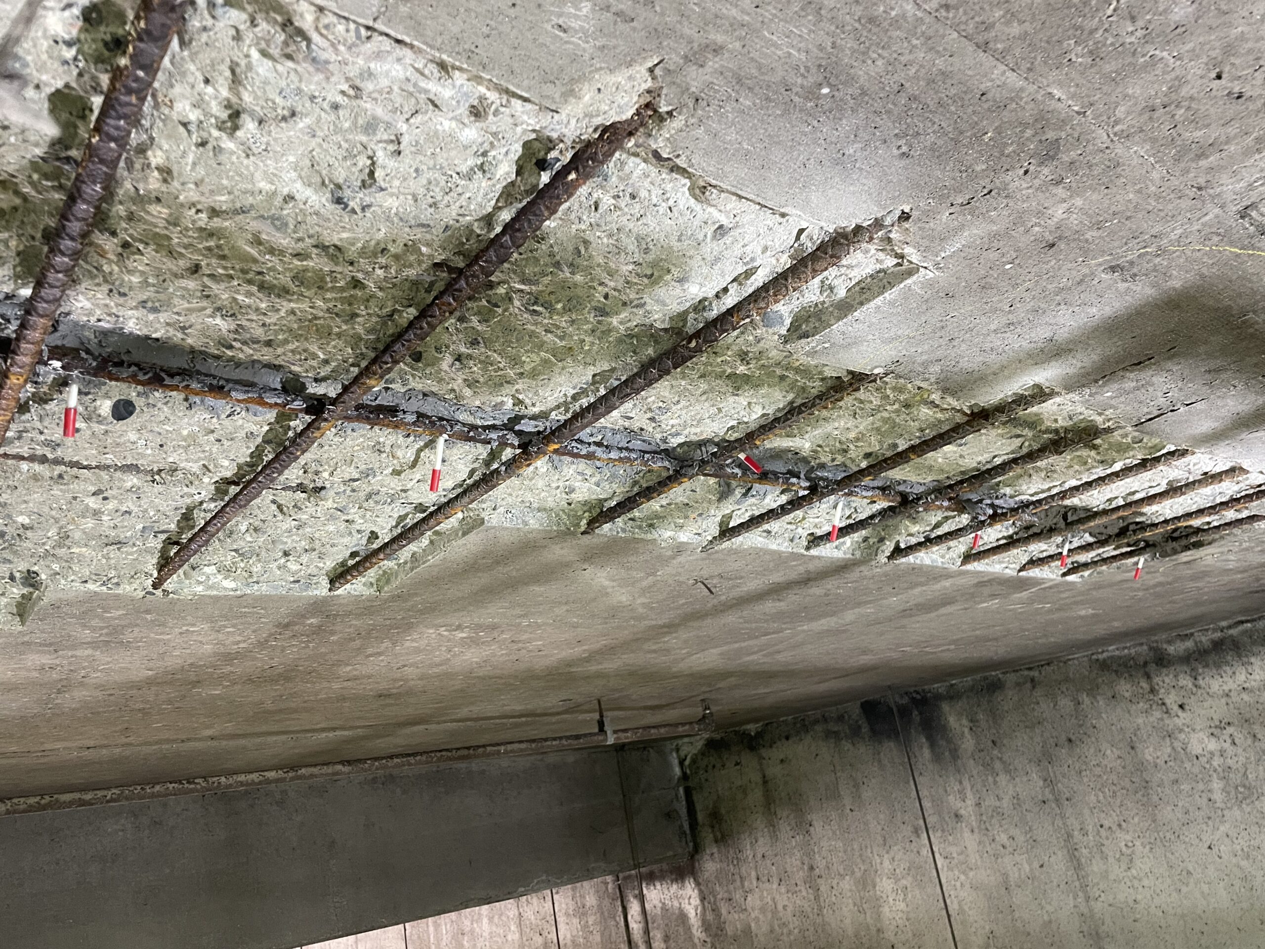 Commercial concrete repair project Burnaby Surrey Vancouver