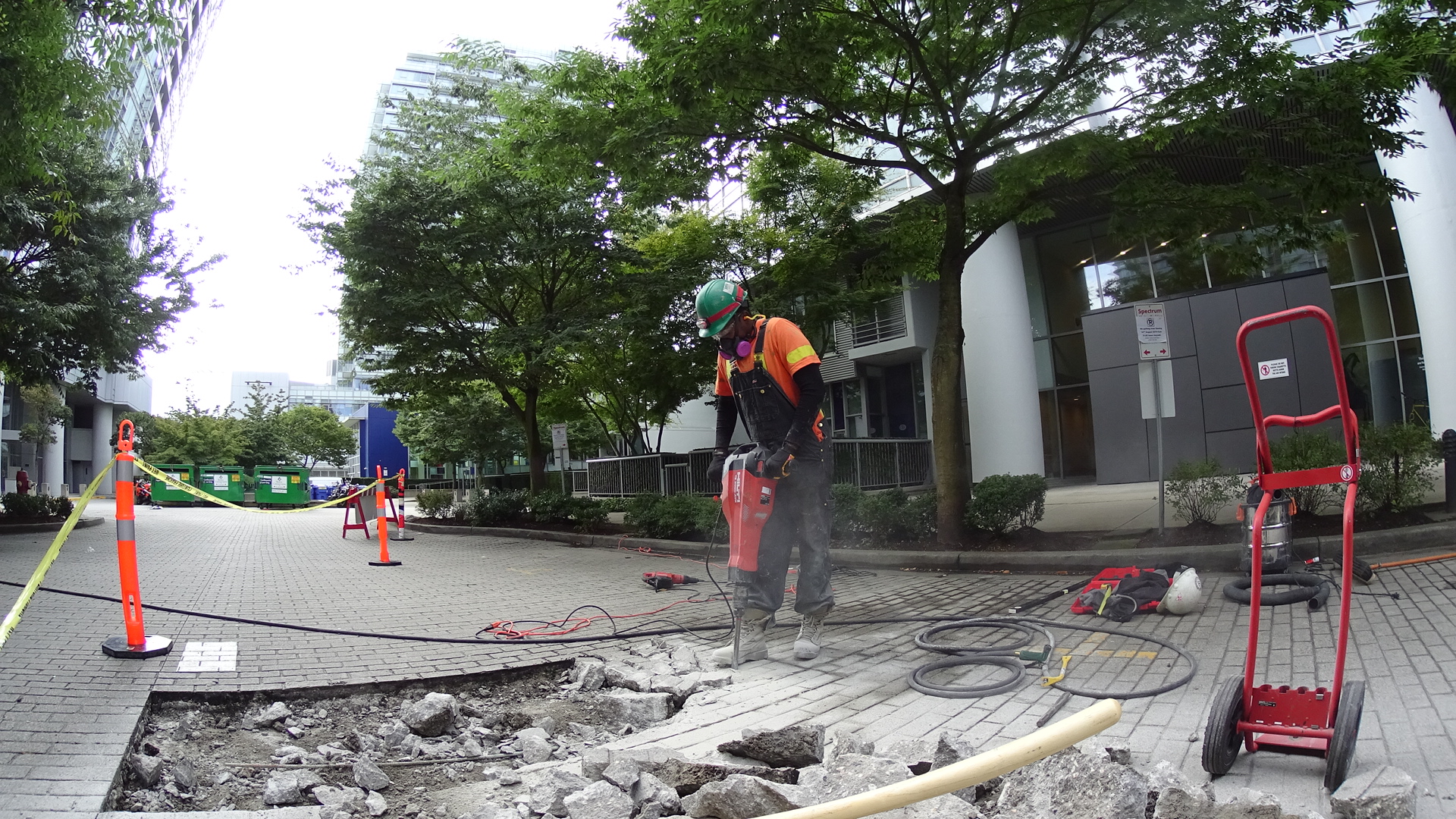 Concrete spalling and damage repair Vancouver