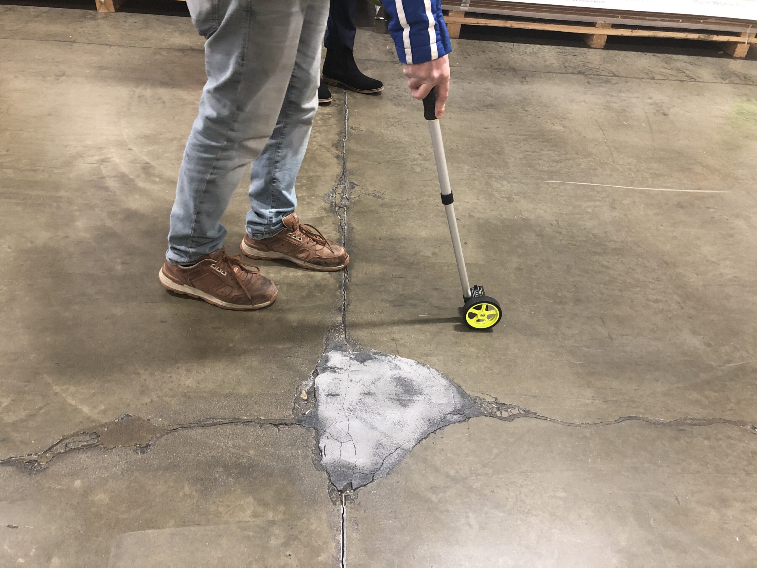 Concrete spalling repair on-site Vancouver