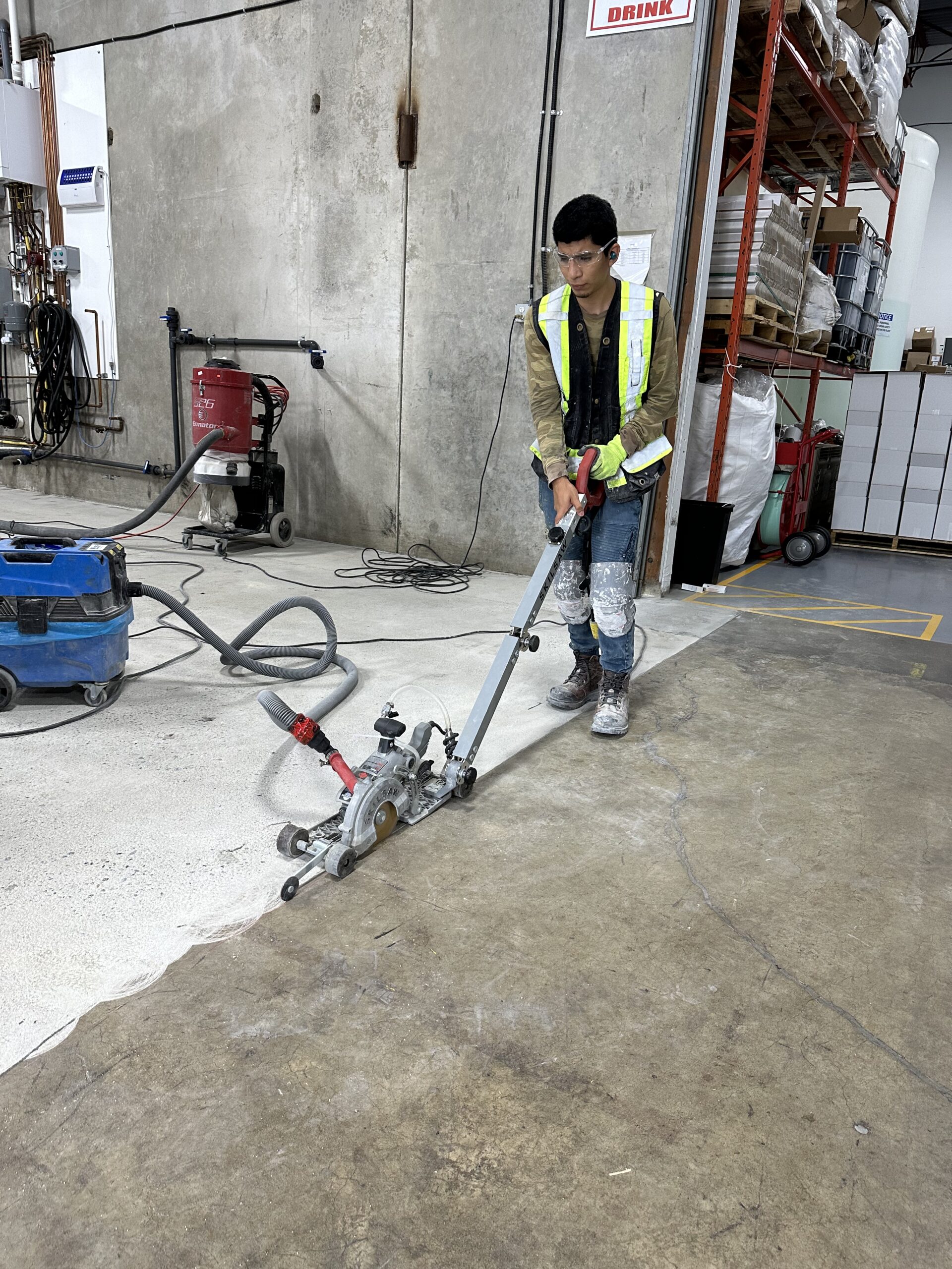 Concrete crack repair and sealing Vancouver
