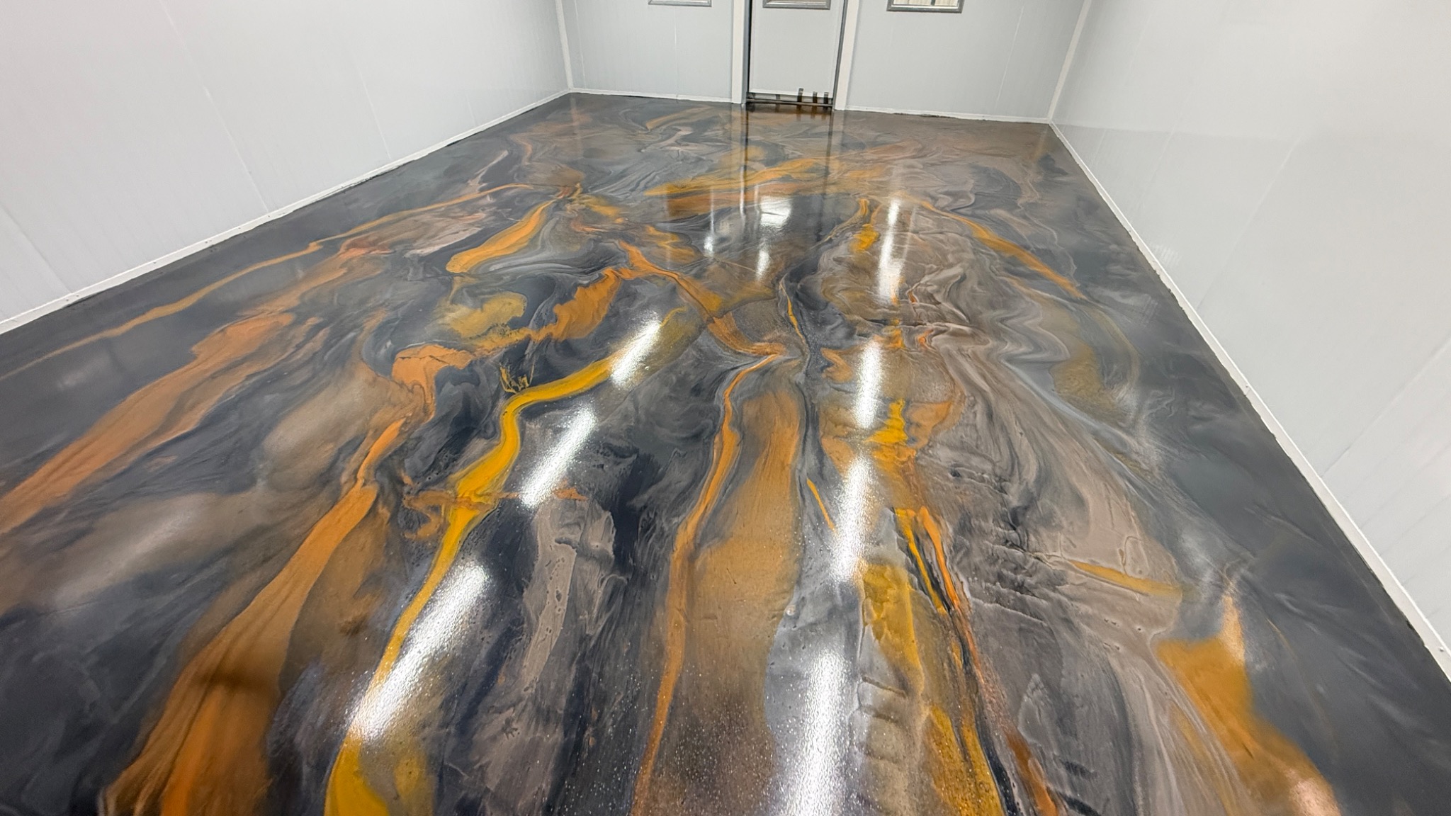 Miyagi Construction resinous flooring project in British Columbia